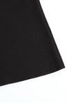 SWAYING/KNIT profile cuffed long-sleeved slim pullover SW24RE1T10 black PS11